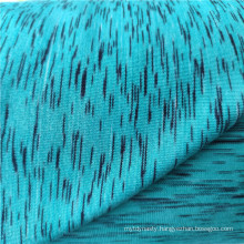 100S+20D 90% viscose 10% spandex interlock knit dyed fabric accept OEM service